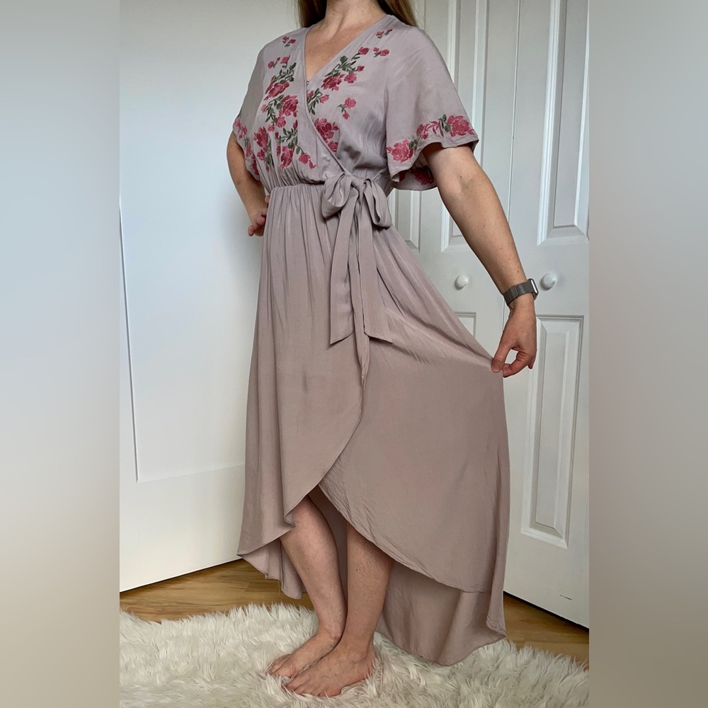 JessaKae Rosebuds & Romance Maxi Dress